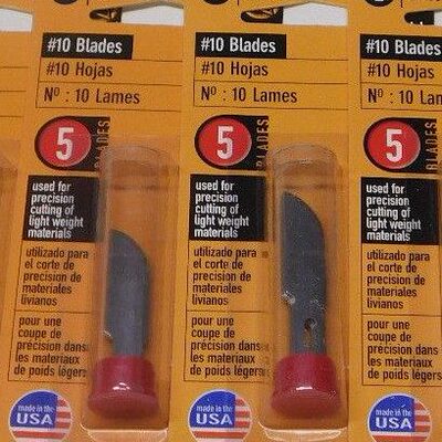 现货Techni Edge TE01-103 Hobby Blades #10 一盒