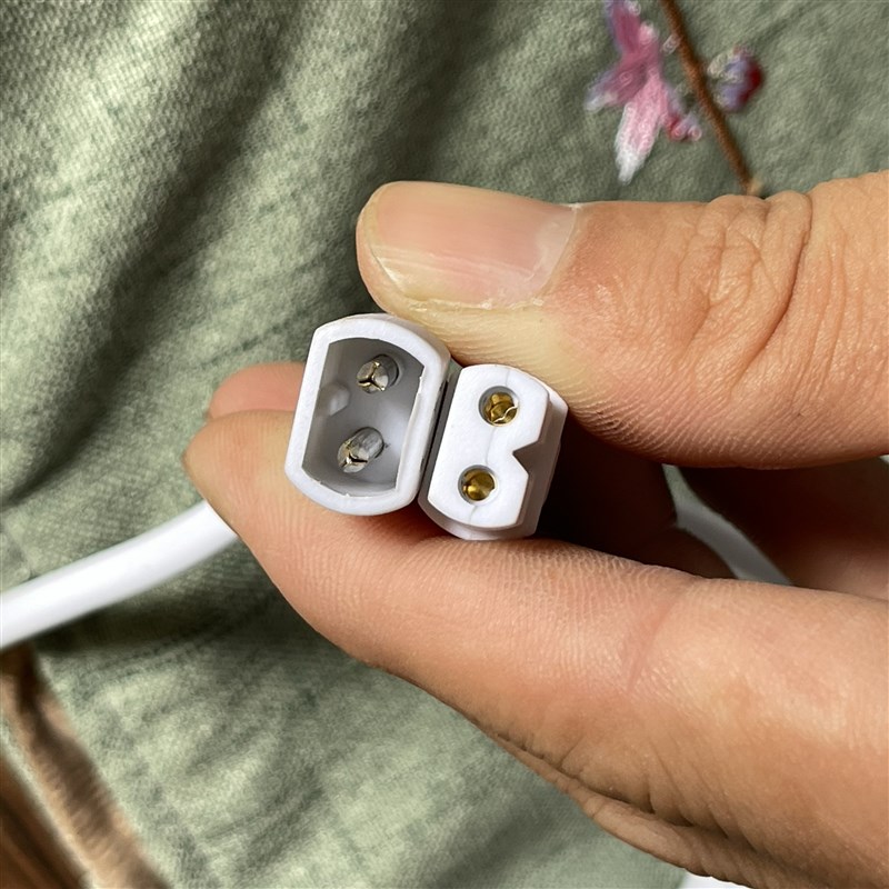 电热毯暖脚垫盐包热敷袋电源线暖桌垫线开关线两档温控充电线插头