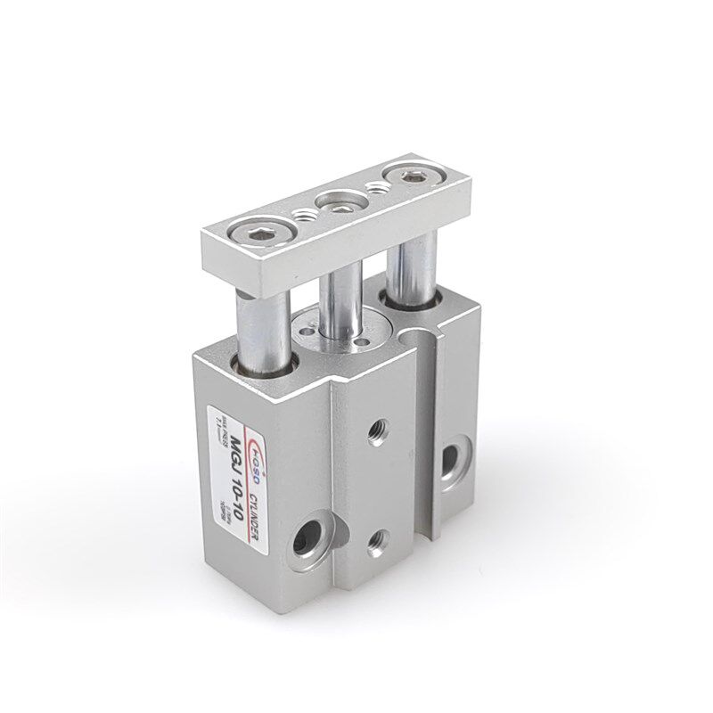 MGJ磁性微型三轴三杆气缸带导杆迷你小型TCM6/TCM10-5SX10*15X20S