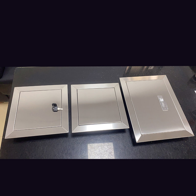 定制不锈钢检修口楼顶墙面防x雨挡水盖板管道装饰盖电箱水箱盖摁