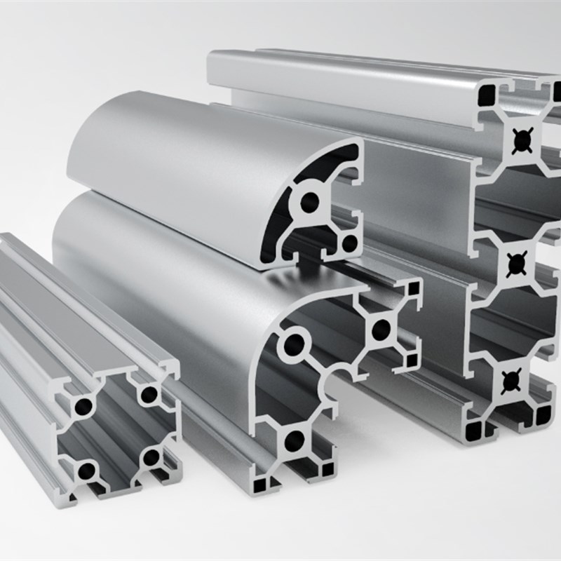 工业铝型材4040斜角铝三角形边y框立柱机脚支架框架4040x系列欧标