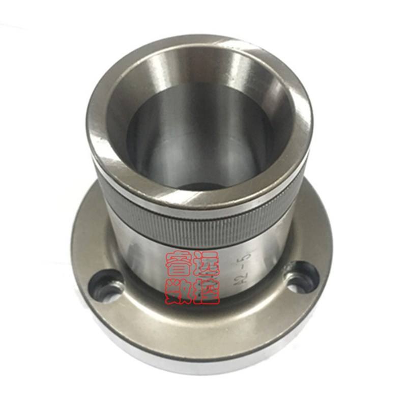 高精密数控车床主轴头A2-5配0640型夹头法兰式S前端套筒夹头座现