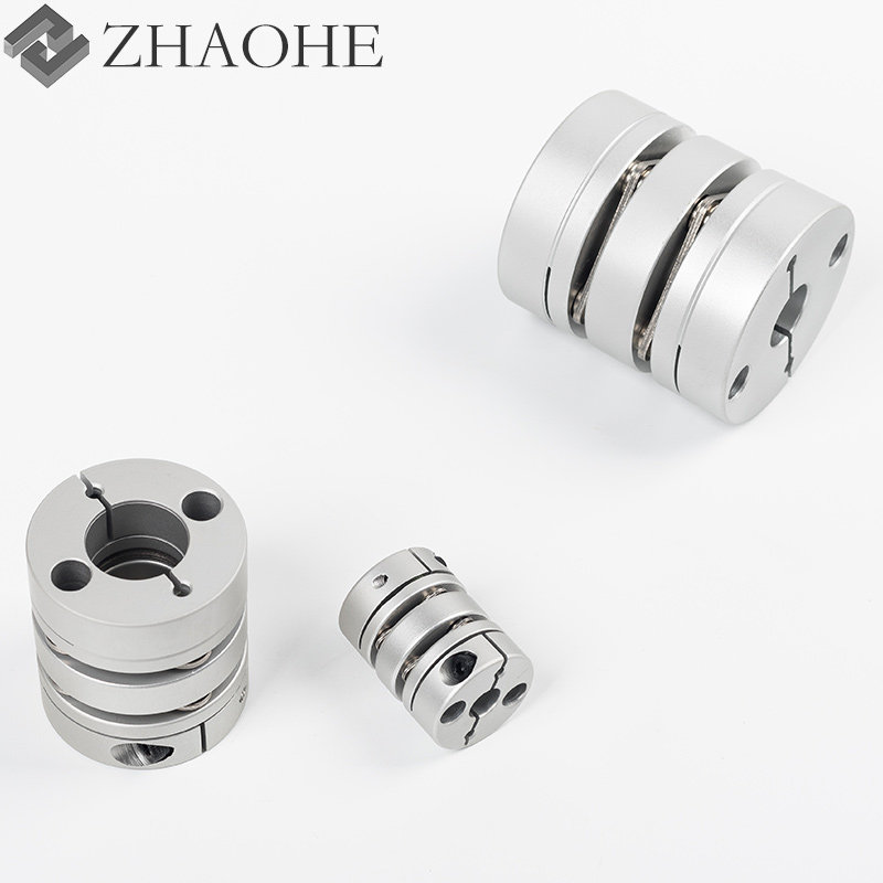 高精度弹性双膜j片联轴器/伺服电机丝杆编码器大扭矩单膜片连轴器