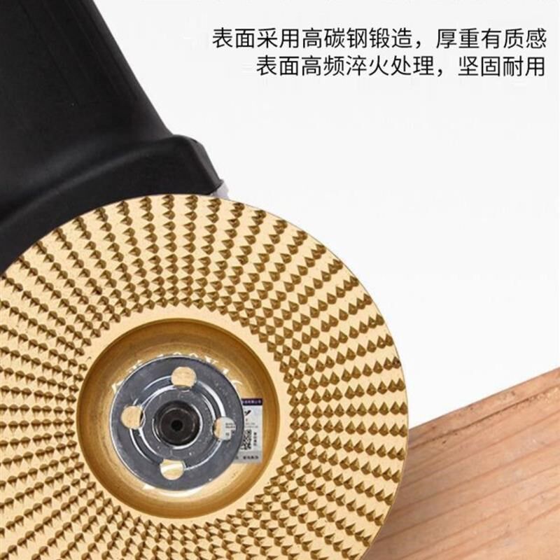 木头打磨抛光工具角磨机打磨实刺C茶盘菜板木工打磨片打磨抛光神