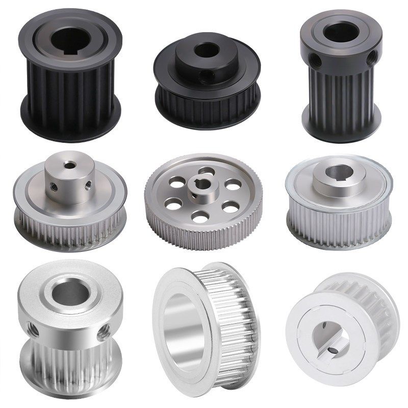 5M40齿c 同步轮HTD同步带轮现货 AF 15/20/25带宽铝合金传动皮带