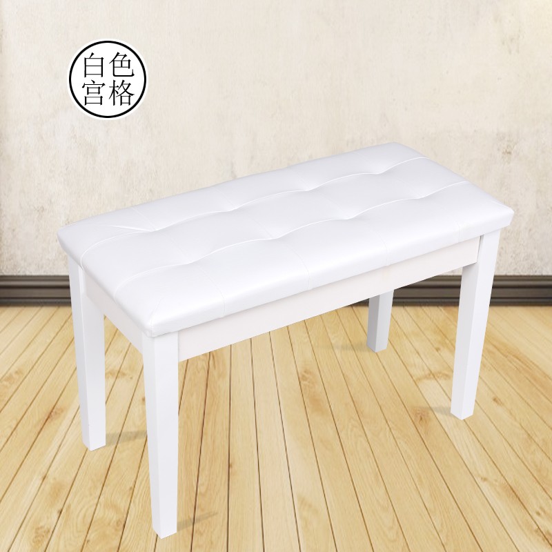 雅马哈卡西欧通用双人琴凳 带书箱凳子J 直腿钢琴凳 电钢琴凳