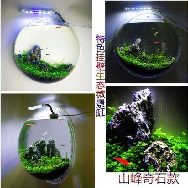 家居墙上水培花瓶挂壁花盆壁挂式鱼缸玄关客厅墙面花器装饰品墙饰