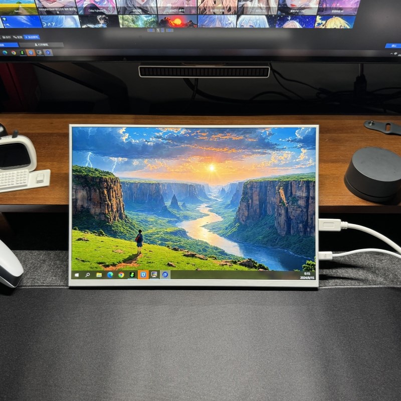 4K超清13.4寸高色域便携式显示器副屏一线通主机直连PS5外接屏