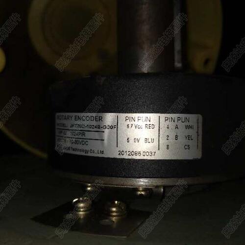 电梯配件 空心通孔30MM增量式光电旋转编码器JKT30D-1024B-G30F