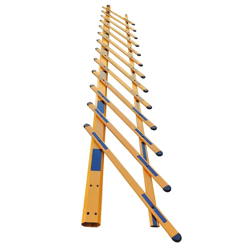 栅栏道闸杆停车场铝合金小区门卫升降挡车杆栅栏式升降杆停车杆