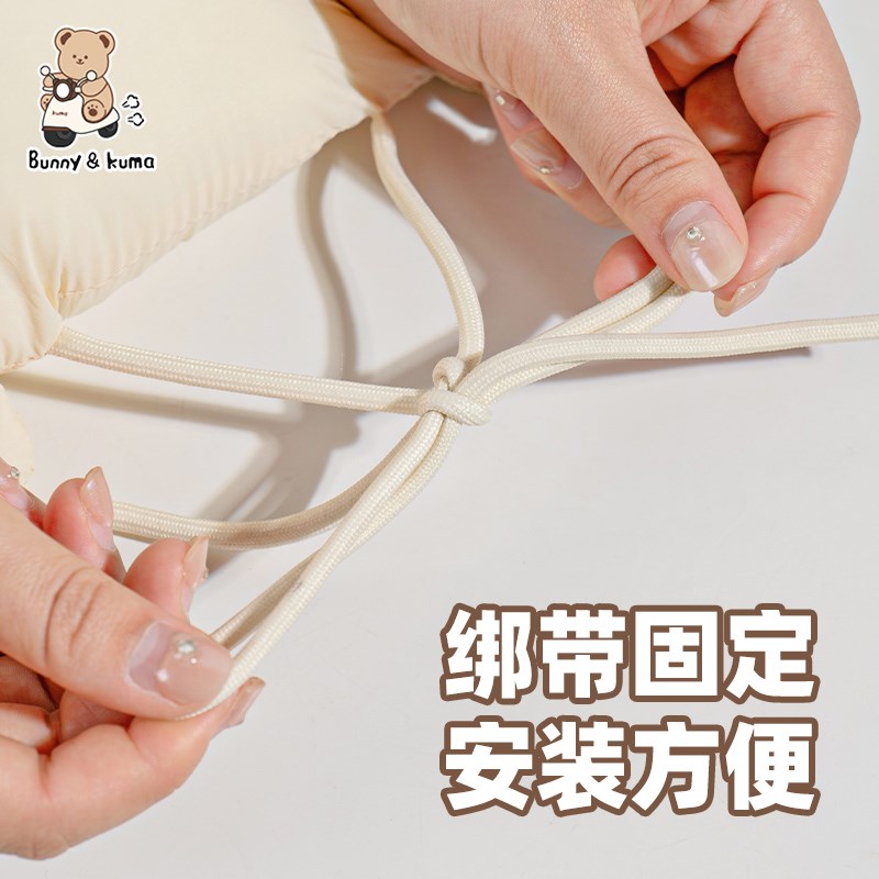 电动车宝宝防撞头保护垫电瓶车摩托车H前置儿童防撞垫防磕碰玩偶