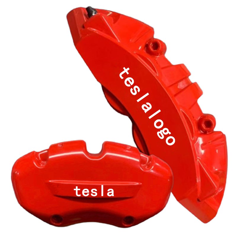 适用特斯拉ModelY卡钳罩Model3刹车卡钳罩轮毂改色配件毛豆丫改装