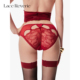 「LR」绯纱秘语 本命年 三角裤 女生性感勾人红色蕾丝内裤 2026新款