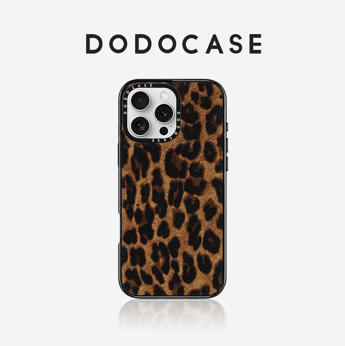 DODOCASE 满印豹纹 适用苹果18/17/16Promax手机壳iPhone15ProMax王鹤棣同款14p个性创