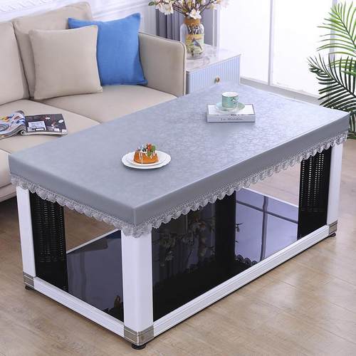 桌布防水防油免洗餐桌皮套罩防水皮罩烤火桌子罩套电炉罩套烤火桌