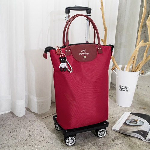 买菜车小拉车家用折叠轻便便携购物推车妈妈手拎买菜包取快递小车