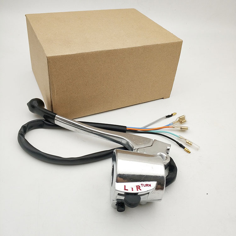 白金老款CG125花猫银猫 CGA125脚动左右把座手把开关牛总总成