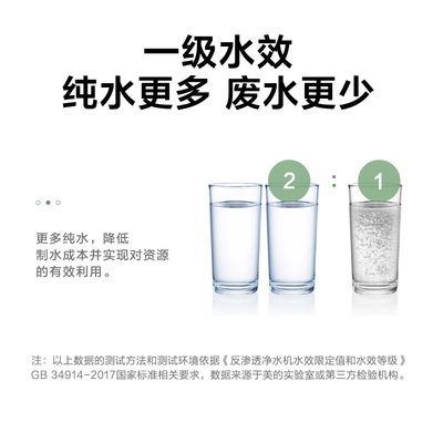 美的家用直饮净水器花生pro600G净水机RO反渗透直饮过滤智能家电