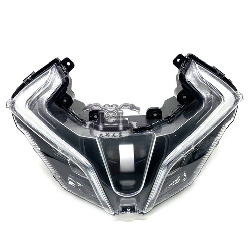 春风450sr配件 大灯总成前照灯照明灯泡灯珠透明玻璃罩摩托车大灯