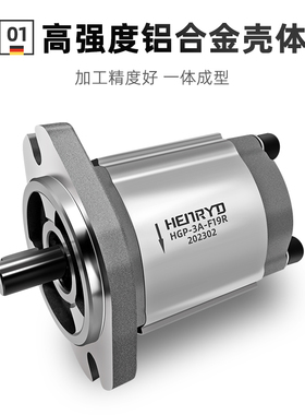 RGP液压齿轮泵总成HGP-3A-F6R/F8R/F11/F14/F17/19/F23/25/28/30R