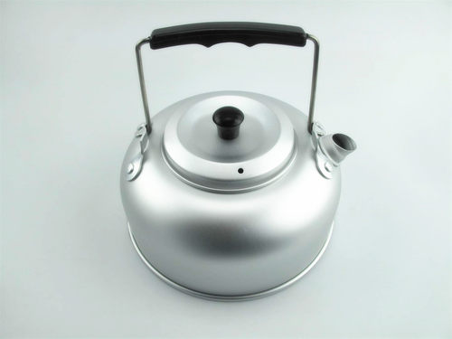 户外自驾烧水壶 便携超轻铝制野外生存咖啡壶野营露营铝茶壶900ml