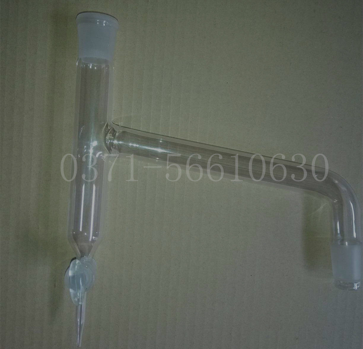 玻璃分水器 油水分离器 24*2 口径可定做 实验室玻璃仪器