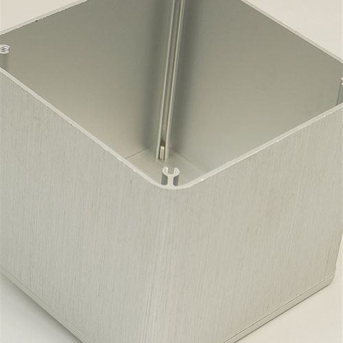 110*110全铝合金外壳变压器屏蔽罩功率放大器放大器罩牛皮放大器