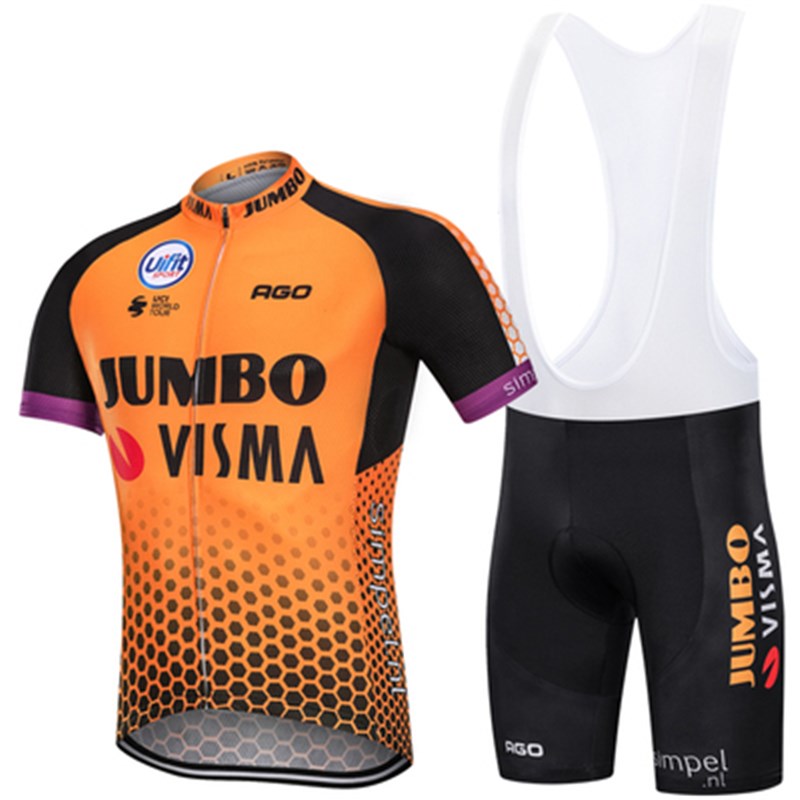 夏季骑行服背带短袖车队版套装男女自行车服户外运动骑行定制儿童