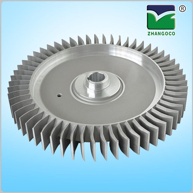 厂家气泵叶轮高压旋涡气泵叶轮2RB520H57双叶轮负压风机叶轮