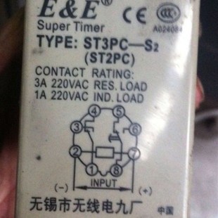 ST3PC 无锡九厂时间继电器 24V 定时器 60S E&E