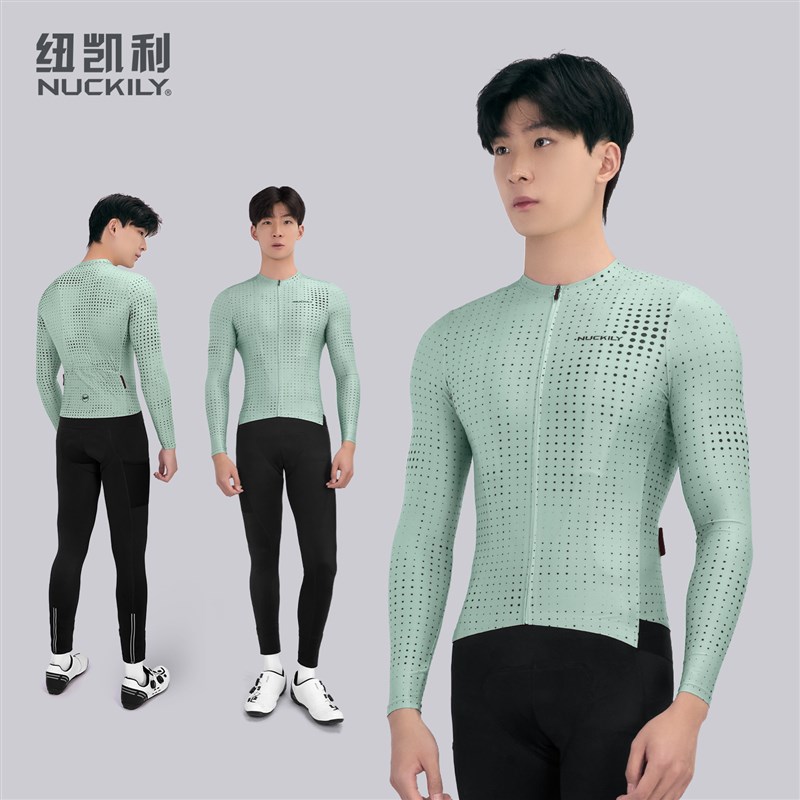 ILY 速干透气长袖骑行服2025新款骑行裤男夏季公路车春秋套装