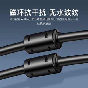 VGA线1.5米电脑主机显示器投影仪连接线3米高清监控视频延长线5米