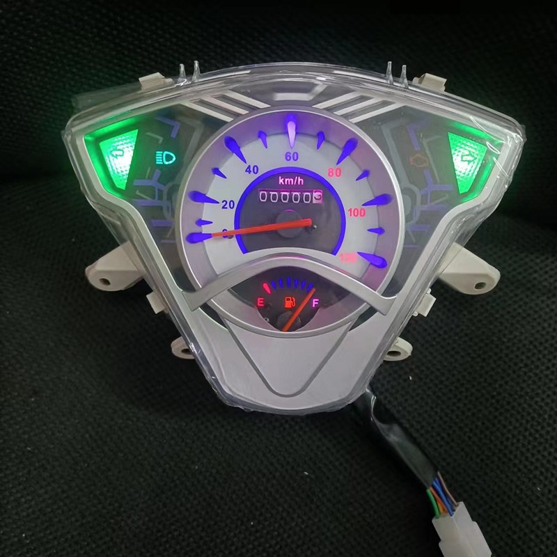 适用三阳御睿仪表110国三国四电喷瑞玉亦速码表米表公里表上胶盖