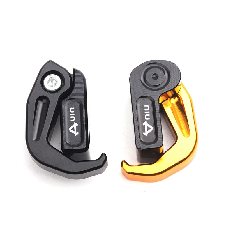 适用小牛电动车F400 G400 F200F100改装铝合金折叠上泵龙头挂钩