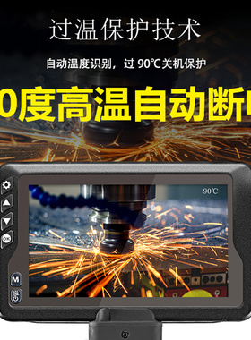 360度旋转向工业内窥镜管道发动机汽修车底检查镜高清摄像头F408
