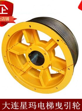 电梯主机曳引轮大连星玛YTW260-G2F轮420*8/10*10无齿轮永磁同步