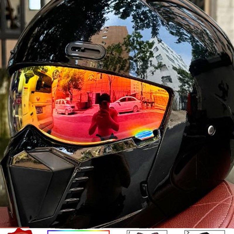 Ls2摩托车头盔蓝牙头盔男女蝎子组合头盔多功能巡航摩U托车新国标