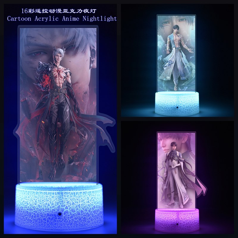 16彩遥控恋与深空祁煜黎深沈星回夏以昼游戏周边立牌式夜灯礼物品