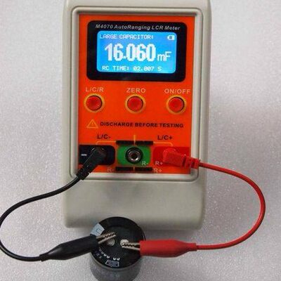 高精度手持LCR电桥M4070大量程电容表电感表100H 100mF 20MR包邮