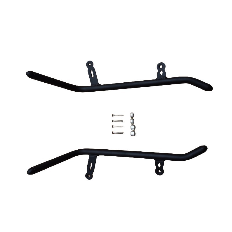 适用于轻骑铃木小海豚后货架QS110T-3/5摩托车T保险杠尾箱架改装