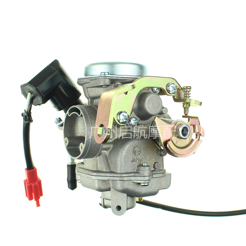 适合于铃木红宝UM125qT-A/T-C 天玉国三摩托车真空膜踏板车化油器