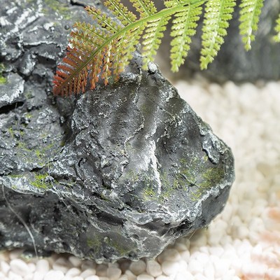 彷真石头户外庭院落地摆件装饰玻璃纤维道具假山石园林景观造景配