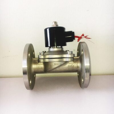 ZCA真空电磁阀 不锈钢法兰 DN15 20 25 32 40 50