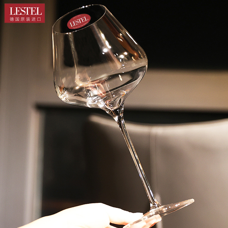 德国进口水晶玻璃家用轻奢大号勃艮第红酒杯高脚葡萄酒香槟杯套装