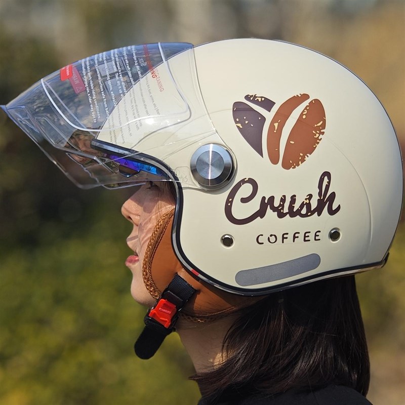 新国标3CCC认证A类电动4分之3盔复古四季护耳拆卸头盔