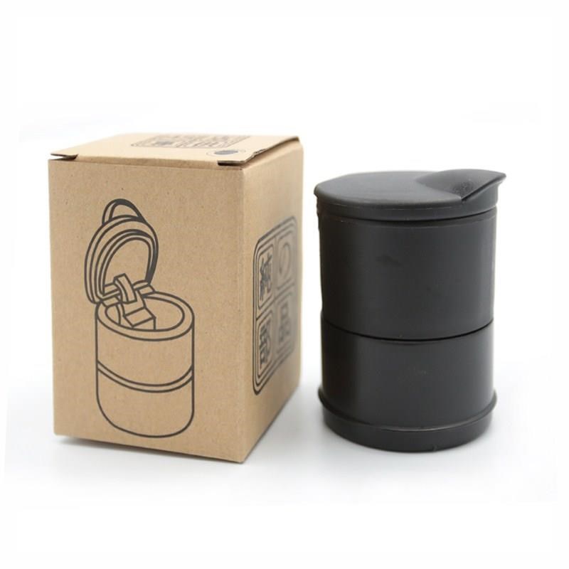 力品汽车烟灰缸4S店烟灰缸 车载烟灰缸带灯烟灰缸汽车用品定