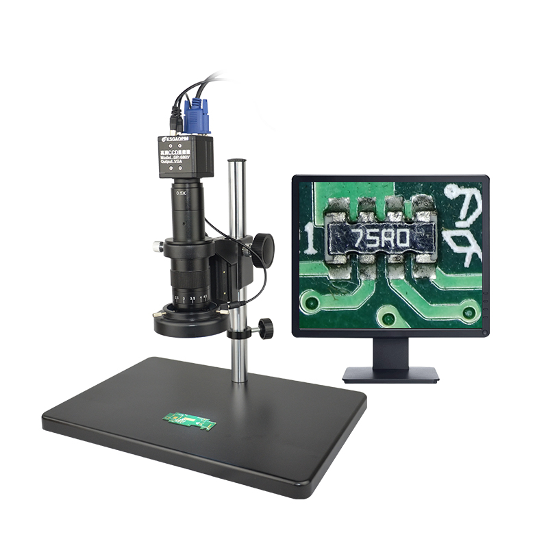 显微镜专用VGA高清高速工业数字相机C摄像头200万像素8组十字线