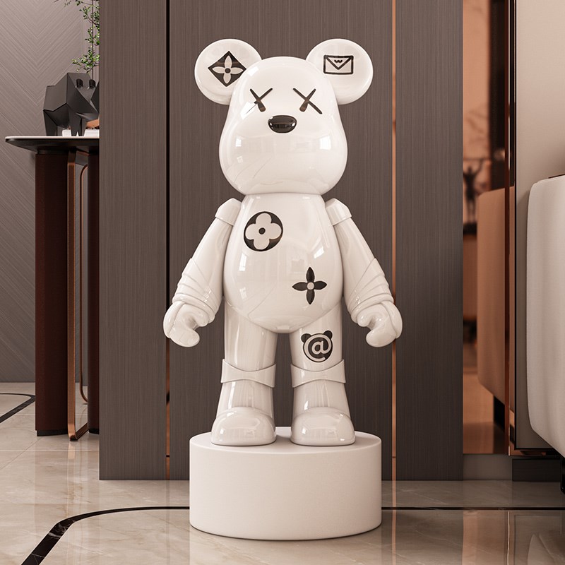 网红存钱罐暴力熊大摆件客厅电视柜旁大型落地家居装饰品乔迁礼品