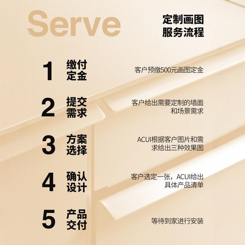 阿崔造屋墙面定制C1款不锈钢简约家具装修圣马丁设计师原创设计