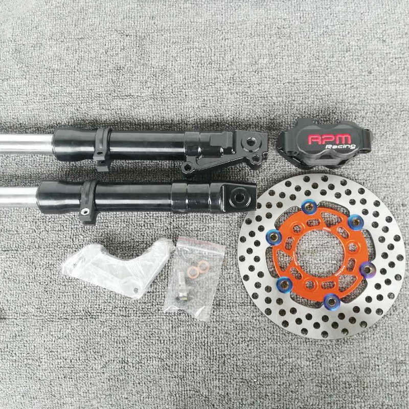 DIO刹车盘摩托车改装碟刹盘 17/18/27/28/34/35/36期浮动碟200mm